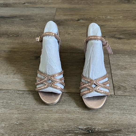 Alex Marie Rose Gold Wedge - Picture 10 of 13